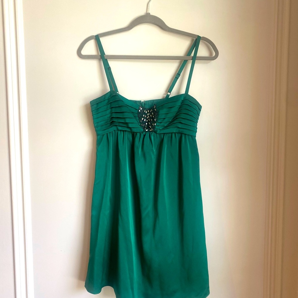 BCBG Mini green dress size 2